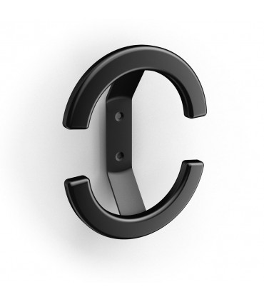 Patére Giotto noir by Bolis Italia