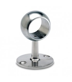 Support ouvert inox brossé