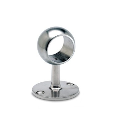 Support ouvert inox brossé