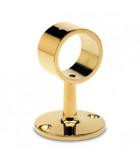 Support plat ouvert laiton poli