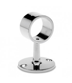 Support plat ouvert chromé brillant