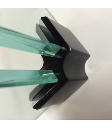 Connecteur Tor box pour deux volumes de verre à 90°