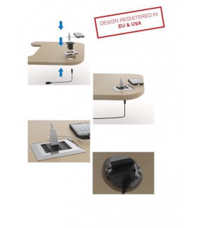 Connecteur USB1 ou USB2