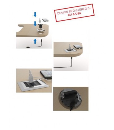 Connecteur USB1 ou USB2