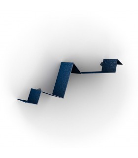 Etagère en acier laqué Zig Zag