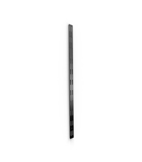Crémaillère double en acier époxy noir Crémaillère double en acier époxy noir