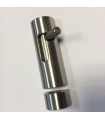 Loqueteau en inox brossé pour collage UV Loqueteau en inox brossé pour collage UV