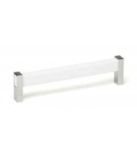 Poignée d'ameublement série Tess en blanc