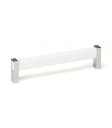 Poignée d'ameublement série Tess en blanc