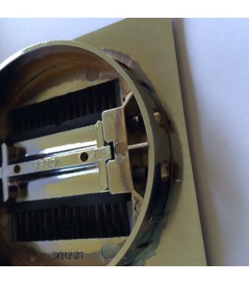 Passe câble zamack série Rectangular chromé brillant Passe câble zamack série Rectangular chromé brillant