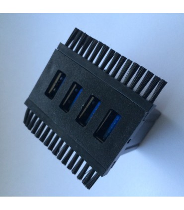 Connecteur 4 prises USB 2.0 ou USB 3.0