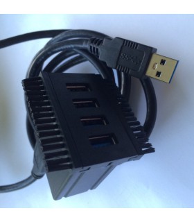 Connecteur 4 prises USB 2.0 ou USB 3.0