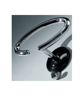 Patère série Ring 263 par Confalonieri chromé brillant