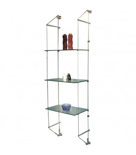 Kit câbles tendus pour étagères fixation murale