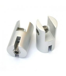 Support pour panneau vertical d'épaisseur 6 à 8 mm