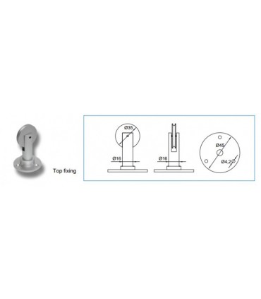 Kit câbles tendus pour étagères fixation murale