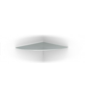 Tablette murale en verre opaque