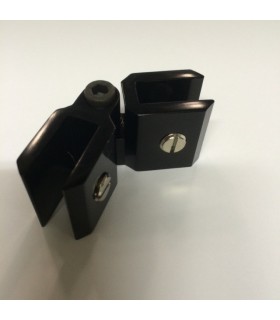 Connecteur Tor box articulé pour 2 volumes de verre Connecteur Tor box articulé pour 2 volumes de verre