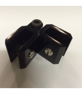 Connecteur Tor box articulé pour 2 volumes de verre Connecteur Tor box articulé pour 2 volumes de verre