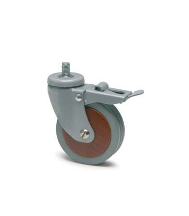 Roulette Bois de Meurisier avec frein