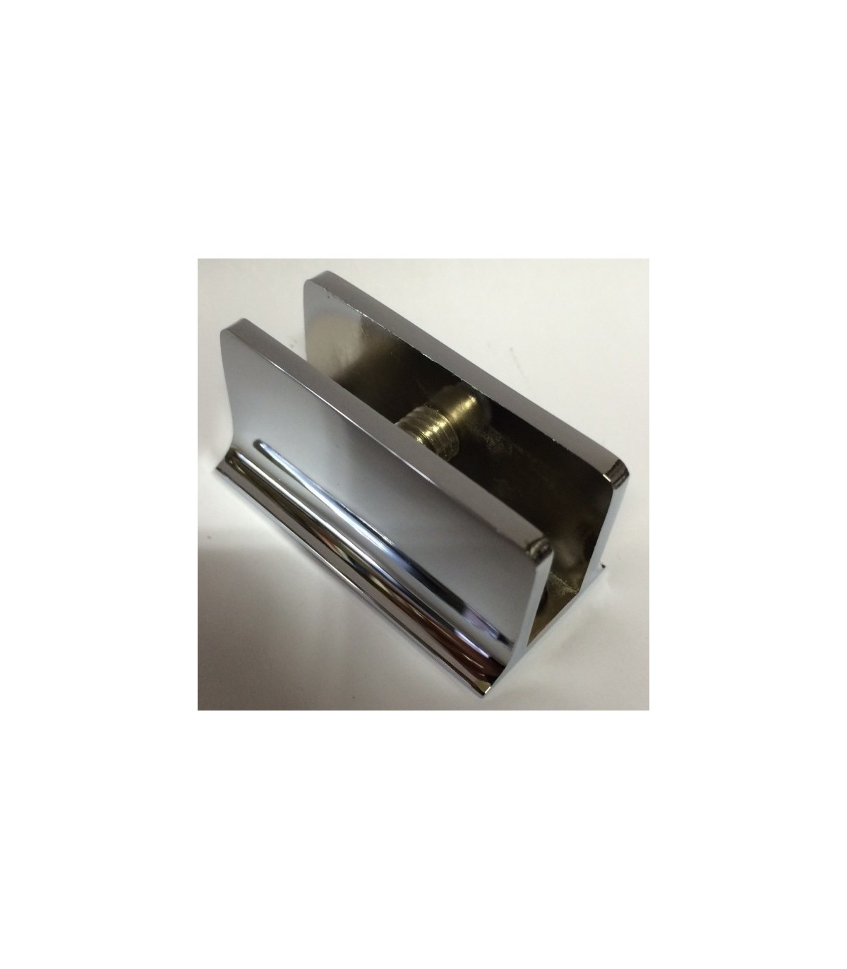 Sourcing Map Pinces Fixation étagère Verre 8 Mm – Lot De 4, Argent, Avec Vis, Pour Salle De Bain Ou Cuisine