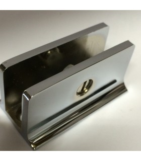 Support rectangulaire pour verre d'épaisseur 4 à 10 mm Support rectangulaire pour verre d'épaisseur 4 à 10 mm