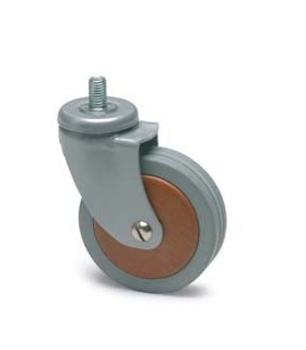 Roulette Bois de Meurisier sans frein Roulette Bois de Meurisier sans frein