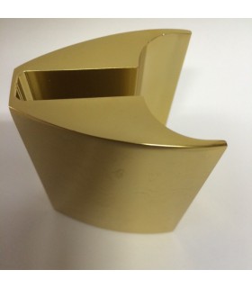 Poignée double série 144 doré brillant Poignée double série 144 doré brillant