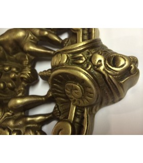 Heurtoir Anges et Démon détail bas Heurtoir Anges et Démon détail bas