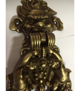 Heurtoir de porte Anges et Démon détail démon 2 Heurtoir de porte Anges et Démon détail démon 2