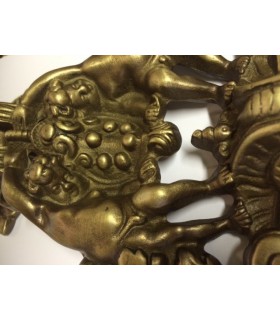 Heurtoir de porte d'entrée Anges et Démon Heurtoir de porte d'entrée Anges et Démon