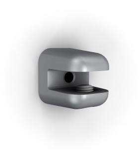 Support d'étagère en nylon série Petio nylon argent Support d'étagère en nylon série Petio nylon argent