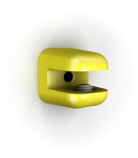 Support d'étagère en nylon série Petio nylon jaune Support d'étagère en nylon série Petio nylon jaune