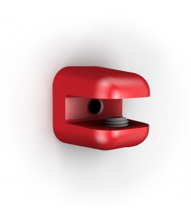 Support d'étagère en nylon série Petio nylon rouge Support d'étagère en nylon série Petio nylon rouge