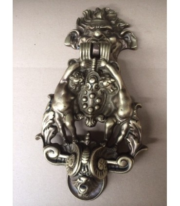 Heurtoir de porte d'entrée Anges et Démon