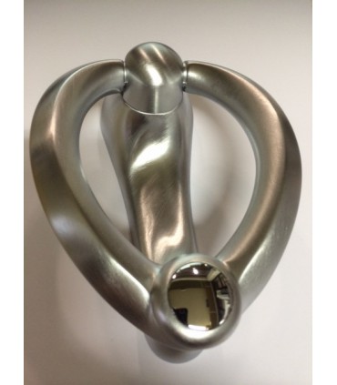 Heurtoir de porte série Elika chrome satiné