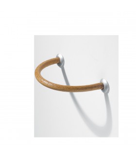 Poignée de meuble tirette en fil de cuir naturel Poignée de meuble tirette en fil de cuir naturel