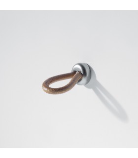 Poignée de meuble tirette en fil de cuir naturel Poignée de meuble tirette en fil de cuir naturel