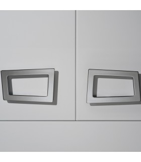 Poignée affleurante asymétrique MB09136 par Confalonieri Poignée affleurante asymétrique MB09136 par Confalonieri