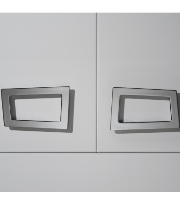 Poignée affleurante asymétrique MB09136 par Confalonieri