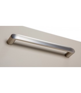 Poignée de meuble série Roma 0241 finition nickel satiné
