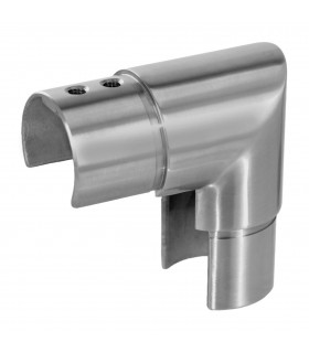 Raccord vertical à 90° pour tube fond de gorge
