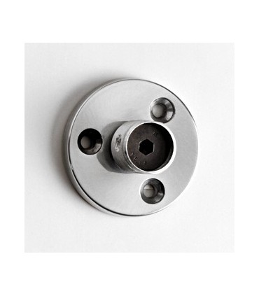 Embase Aluminium ronde Ø 60 mm avec M24