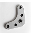 Embase Aluminium équerre 87 x 87 x 6 mm avec M10