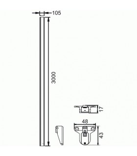 Set Touch System MB09141 design Cairoli E Donzelli pour  Confalonieri