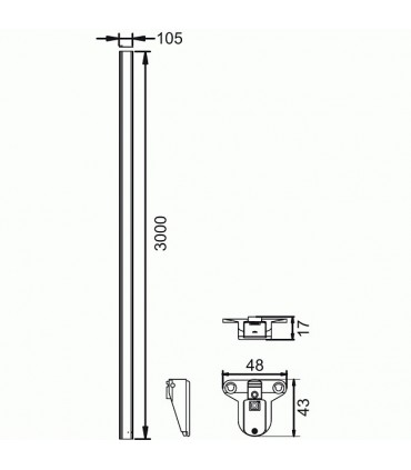 Set Touch System MB09141 design Cairoli E Donzelli pour  Confalonieri