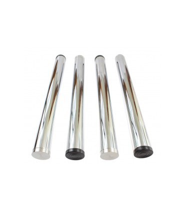 Set de 4 pieds pour table en verre fixation par collage UV