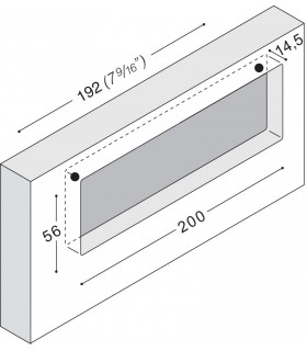 Poignée affleurante MB09047 Design Paolo Nava pour Confalonieri Poignée affleurante MB09047 Design Paolo Nava pour Confalonieri