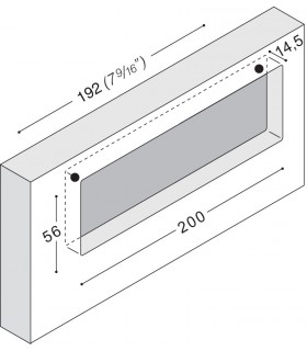 Poignée affleurante MB09046 Design Paolo Nava pour Confalonieri Poignée affleurante MB09046 Design Paolo Nava pour Confalonieri
