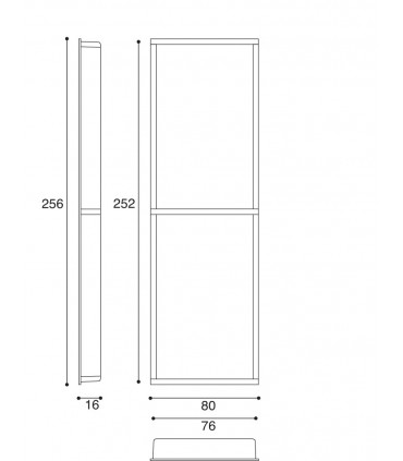 Poignée affleurante MB09113 Design Franco Guanziroli pour Confalonieri